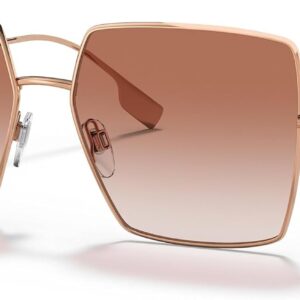 BURBERRY Sunglasses BE 3133 133713 Daphne Rose Gold Gradient...