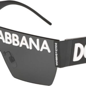 Dolce & Gabbana DG2233 01/87 43MM Black/Violet Gradient
