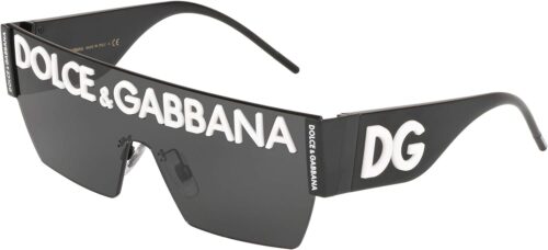 Dolce & Gabbana DG2233 01/87 43MM Black/Violet Gradient