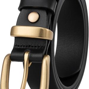 wolksprong Womens Belts for Jeans 1.1" Width Ladies Belts fo...