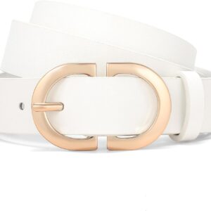 XZQTIVE Women PU Leather Belt for Jeans Pants Dress Fashion