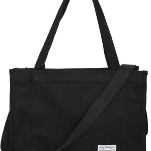 Valleycomfy Vintage Casual Corduroy Tote Bags Women Hobo Cro...