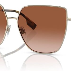 BURBERRY Sunglasses BE 3143 110913 Alexis Light Gold Brown G...