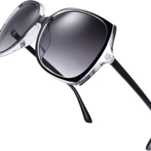 The Fresh Women's Oversized Square Jackie O Cat Eye Hybrid