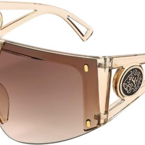 FEISEDY One Piece Oversized Sunglasses for Men Women Big Sha...