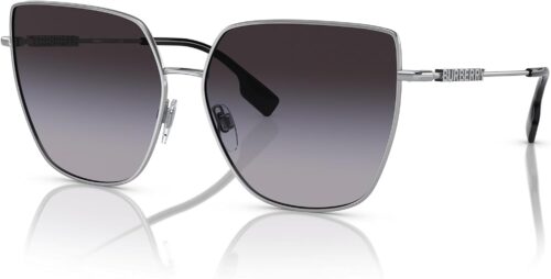 BURBERRY Sunglasses BE 3143 10058G Alexis Silver Grey Gradie...
