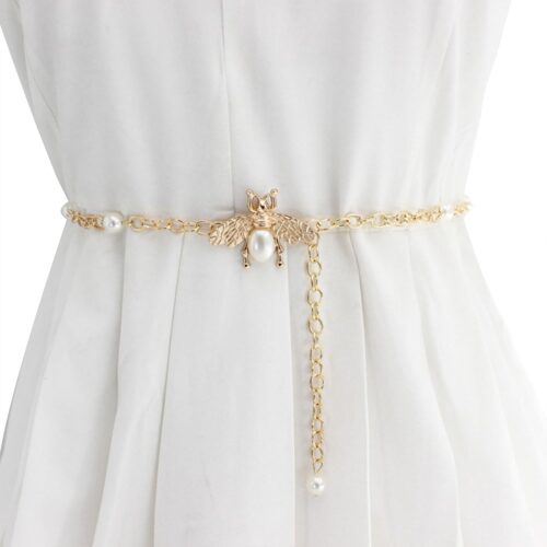 iRanjuli Women Chain Belt for Pants Dress Belly Waist Belt
