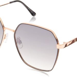 Jessica Simpson J6094 Modern Women's Hexagonal Metal Sunglas...