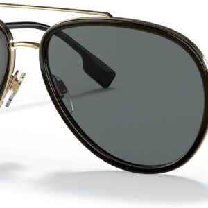 BURBERRY Sunglasses BE 3125 101781 Oliver Gold Polar Dark Gr...