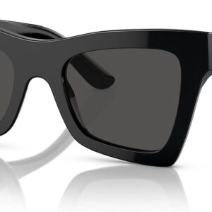Dolce & Gabbana DG4434-501/87 Sunglasses BLACK w/DARK GREY 5...