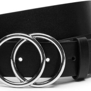 Women's Faux Leather Belt for Jeans Dress Waist Belts