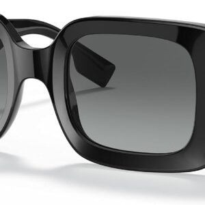 BURBERRY Sunglasses BE 4327 300111 Delilah Black Grey Gradie...