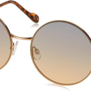 Jessica Simpson Women's J6222 Vintage Metal Round Sunglasses...