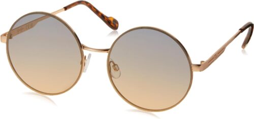 Jessica Simpson Women's J6222 Vintage Metal Round Sunglasses...