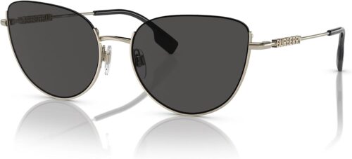 BURBERRY Sunglasses BE 3144 110987 Harper Light Gold Dark Gr...