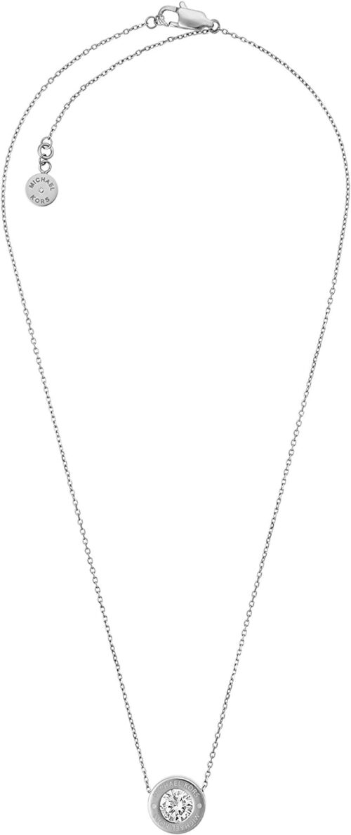 Michael Kors Silver-Tone Necklace for Women; Necklaces for W...