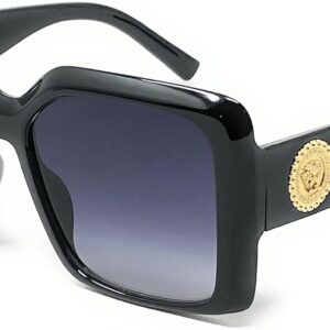 My Shades - Womens Extra Large Oversize Sunglasses with Embe...