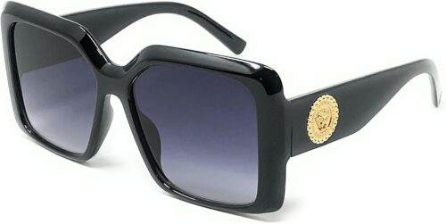 My Shades - Womens Extra Large Oversize Sunglasses with Embe...