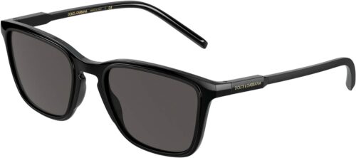 Dolce & Gabbana DG6145 Men's Sunglasses Black/Dark Grey 54
