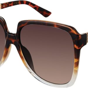 Jessica Simpson Women's J6200 Oversized Teardrop Oval Sungla...