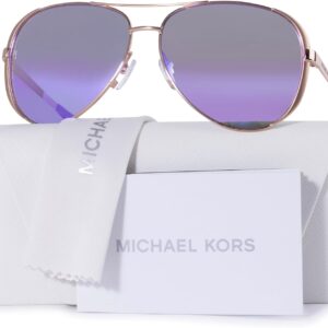 Michael Kors MK5004 CHELSEA Aviator Sunglasses For Women + B...