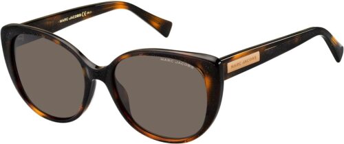 Marc Jacobs Women's Marc 421/S Cat Eye Sunglasses, Havana Br...