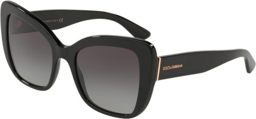 Dolce & Gabbana Women's Sunglasses, Black (Black), 54