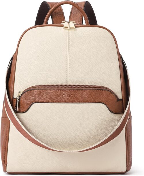 CLUCI Womens Backpack Purse Travel Backpack Leather Converti...