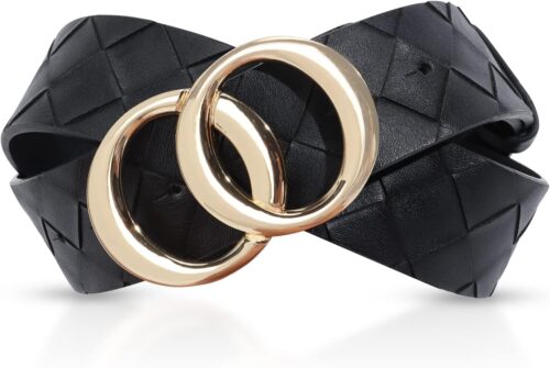 STRSTAR Women's Leather Belts Faux Leather Belts for Jeans P...