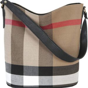 Tote Bag for Women Designer Handbags Plaid Womens Purses and...