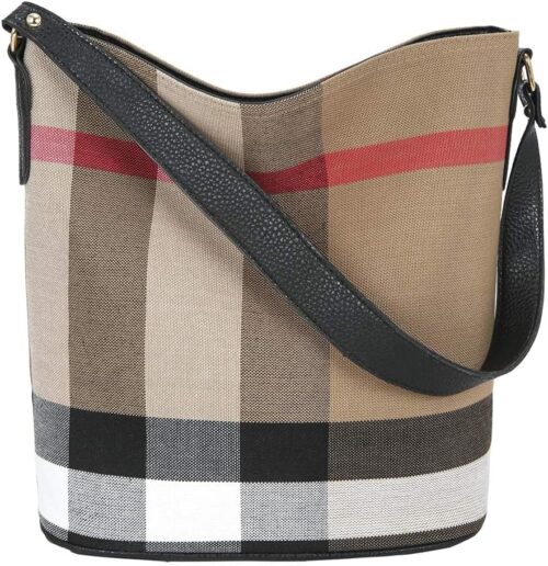 Tote Bag for Women Designer Handbags Plaid Womens Purses and...