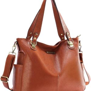 Genuine Leather Tote Bag Womens Top Satchel Purses ladies Ha...