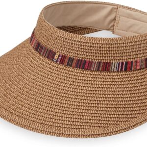 Wallaroo Hat Company – Women’s Sedona Sun Visor – Wide
