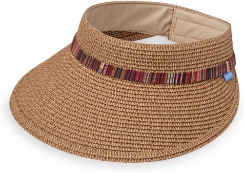 Wallaroo Hat Company – Women’s Sedona Sun Visor – Wide