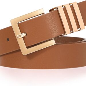 XZQTIVE Plus Size Women's Leather Belts for Jeans Pants Dres...