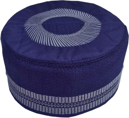 Kufi Men's Unisex Skull Cap Women's Designer Solid Hat with