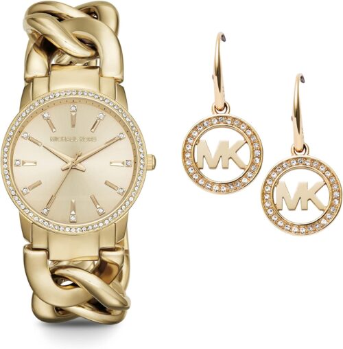 Michael Kors Lady Nini Women's Watch, Stainless Steel Chain-...