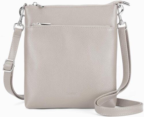 befen Genuine Leather Small Crossbody Purses for Women Trave...