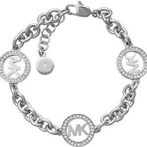 Michael Kors Silver-Tone Bracelet for Women; Bracelets; Jewe...