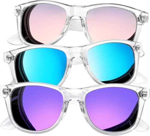 Joopin 3 Pack Oversized Square Sunglasses Trendy Sun Glassse...