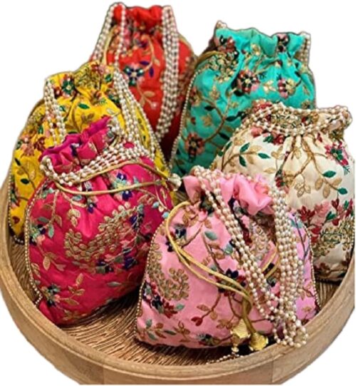 Designer Women Potli Bags - Rajasthan batwa for Wedding and