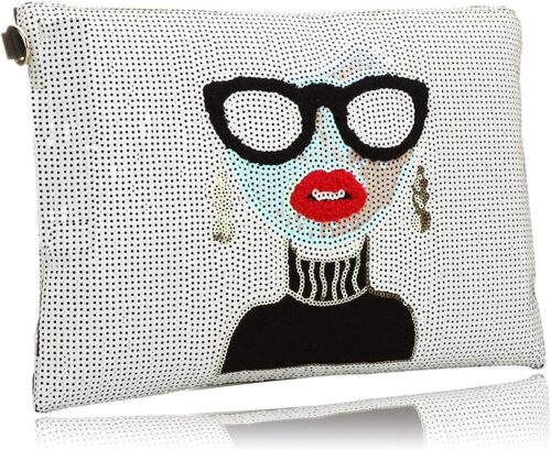 Simcat Oversized Clutch Bag Purse,Womens Large Designer leat...