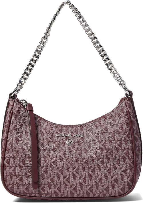 Michael Kors Jet Set Charm Small Chain Pouchette Merlot One
