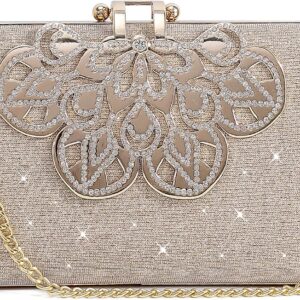 Evening Clutch Purses for Women Sparkly Rhinestone Crystal E...