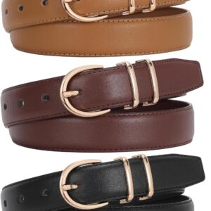 JASGOOD Women Leather Belt for Jeans Fashion Ladies Belts fo...