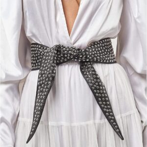 Seta Apparel Women's Knot Stud Belt