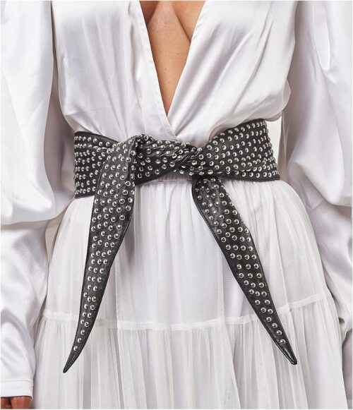 Seta Apparel Women's Knot Stud Belt