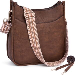 Women's Shoulder Handbags Fashion Vegan Leather Crossbody Ba...