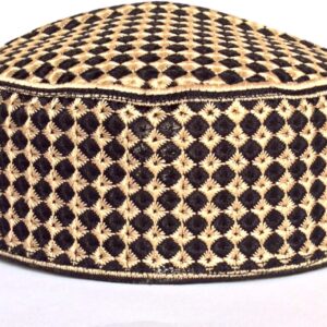 Kufi Men's Unisex Skull Cap Women's Designer Solid Hat with