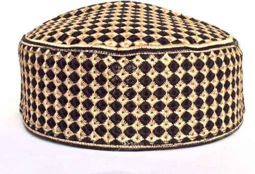 Kufi Men's Unisex Skull Cap Women's Designer Solid Hat with